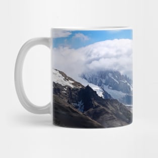 Majestic Patagonian Andes mountains Mug